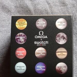 Swatch X Omega Bioceramic watch